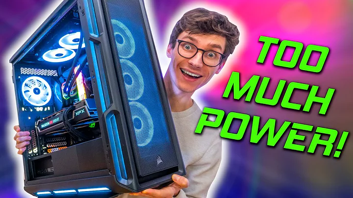 Unleash the Power: Corsair 5000T, Ryzen 5950X, RX 6900 XT Gaming PC!