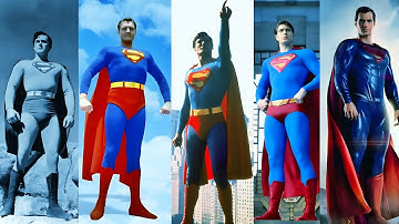 Evolution of superman(1948-2024)
