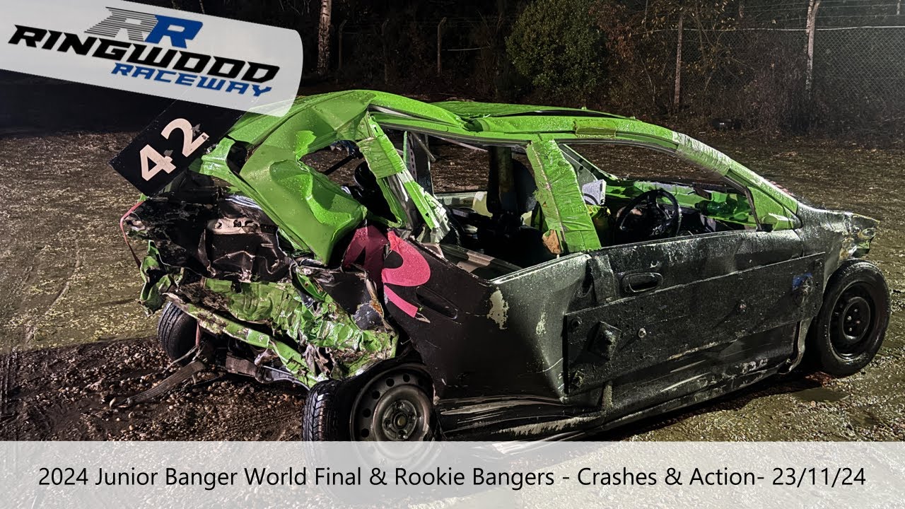 Junior Bangers World Final & Rookie Bangers - Ringwood Raceway 23/11/24 ...