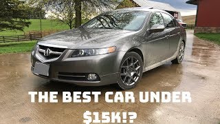 2008 Acura TL Type S Review | BEST CAR under $15K!?! 2008 Acura Tl Type S Review Best Car Under 15k