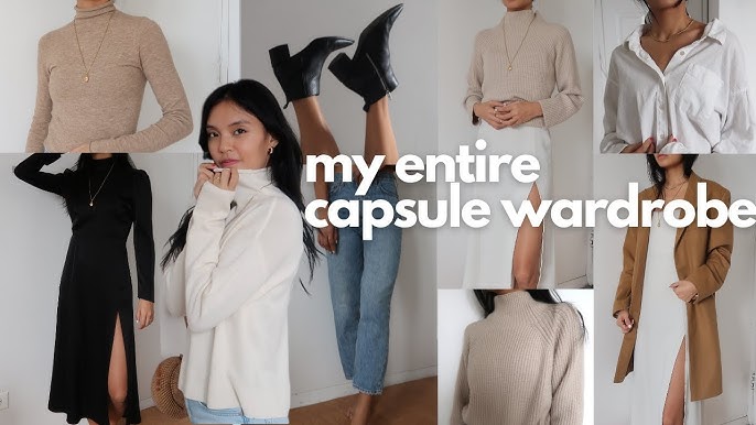 WINTER CAPSULE WARDROBE  MUST HAVE PIECES FOR WINTER LOOKBOOK 