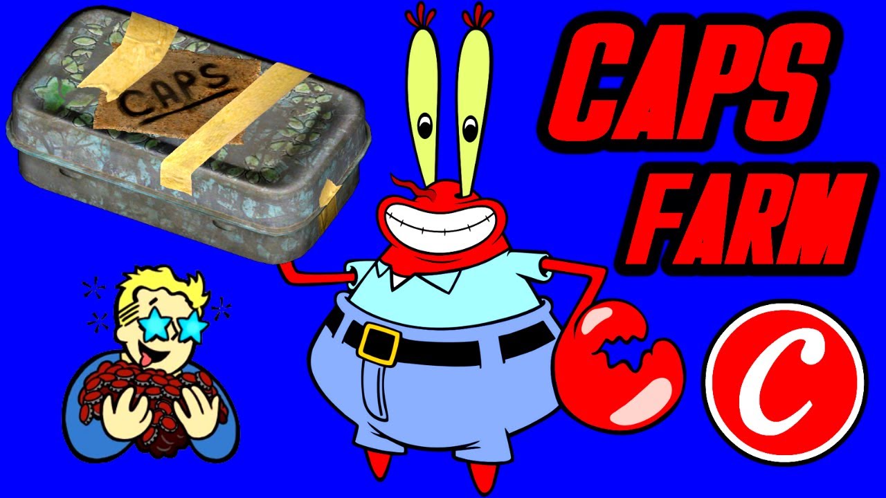 Get Rich With The Mr. Krabs Fallout 76 Caps Farm!