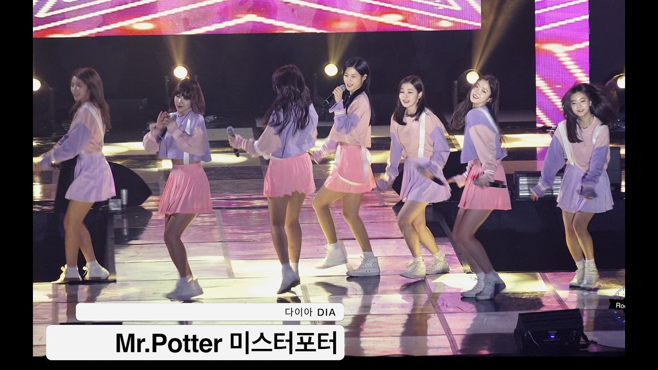 공연 중 최악의 방송사고 | 다이아 DIA 'Mr.Potter' 무대를 하던중
