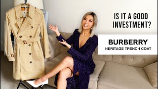 Is a Burberry trench coat worth the money?