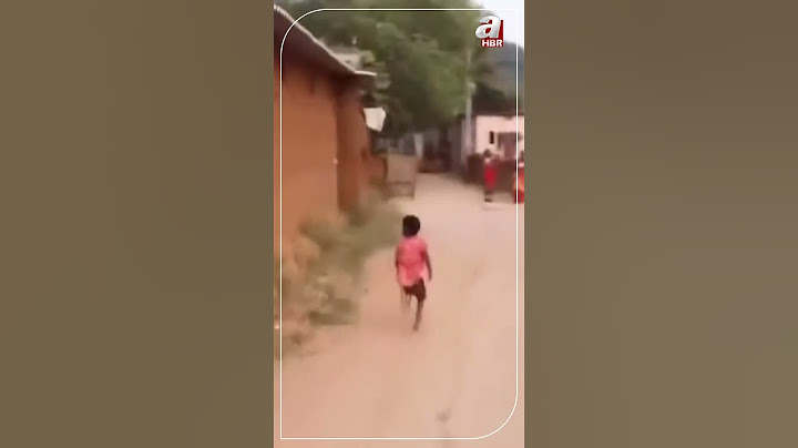 Hayatında ilk defa drone gören çocuklar sağa sola kaçıştı | A Haber