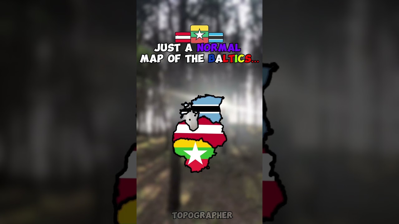 A normal map of the Baltics 