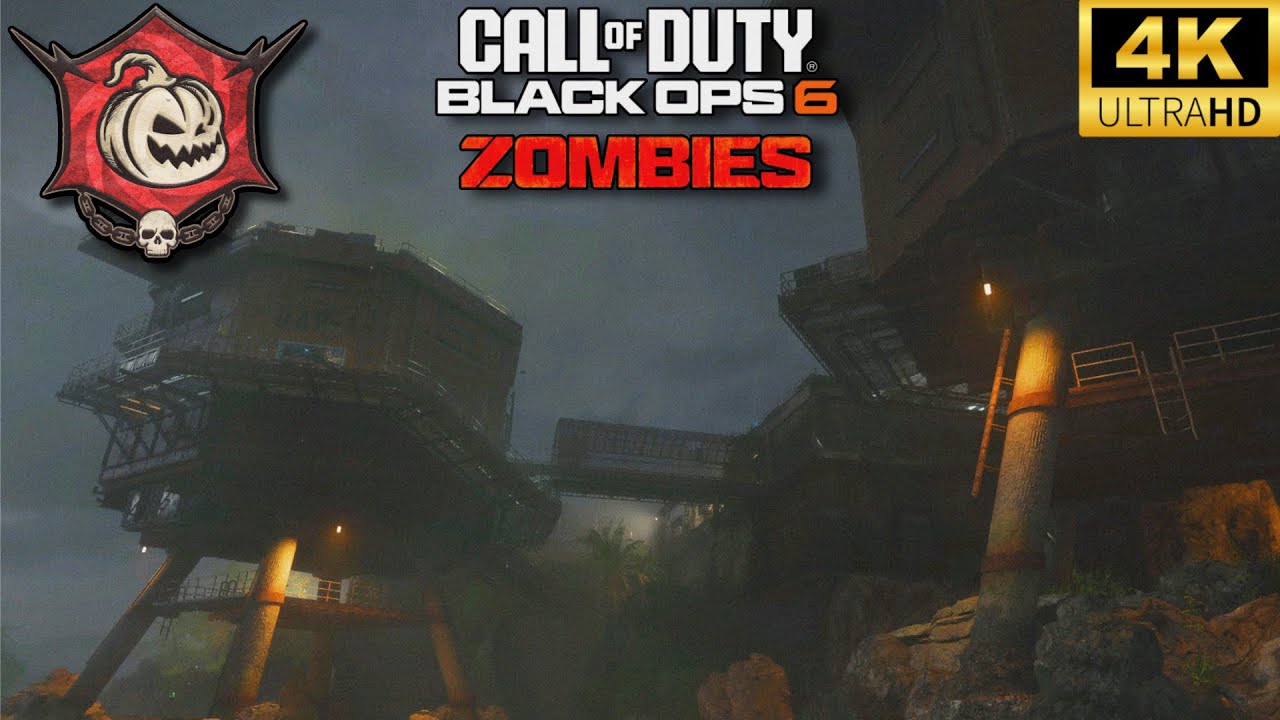 BLACK OPS 6: ZOMBIES | TERMINUS MAIN QUEST ON HAUNTED HAVOC GAMEPLAY (NO COMMENTARY) [4K]