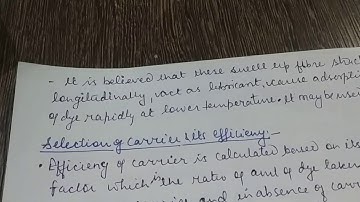 Theory of Dyeing vedio lecture-III