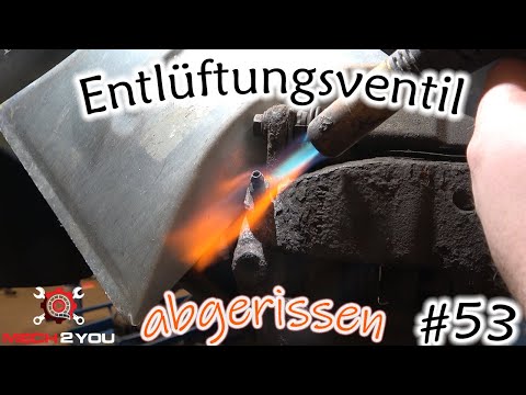 🛠️#53 Bremsleitung vorne rissig | Entlüftungsventil abgerissen?!? Wie könnte man das reparieren?