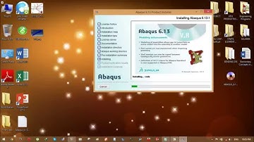 ABAQUS 6.13 SETUP