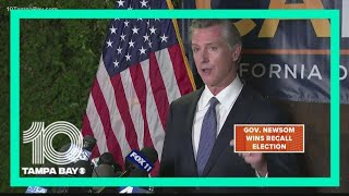 'Let’s get back to work' | Gov. Newsom staves off California recall election