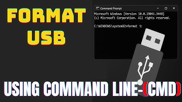 How to Format USB Pen Drive Using CMD | Command Prompt!