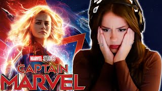 One More To Go! 'Captain Marvel' | REACTION |First Time Watching