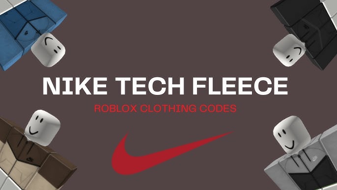 Nike tech fleece and outfits (Roblox clothing codes for games) 