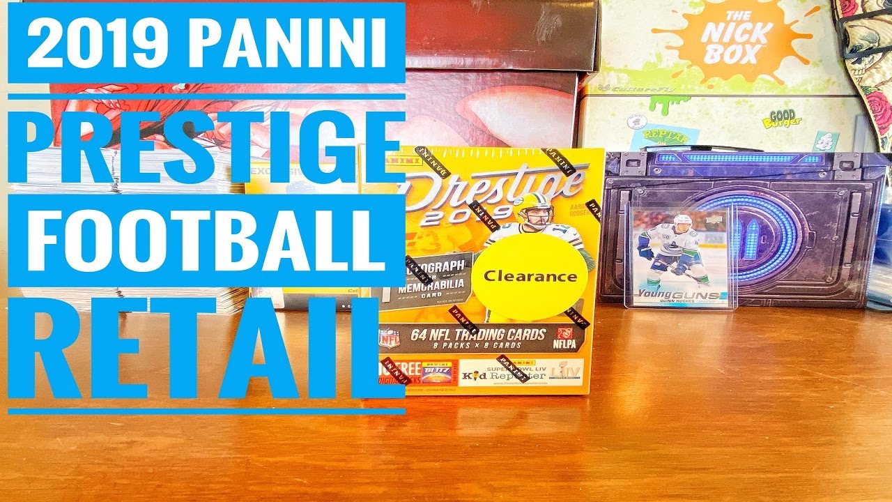 Hobby Loon Unboxing 2019 Prestige Football Retail Blaster
