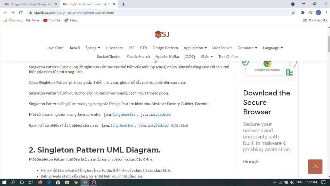 Design Pattern là gì? Design Pattern trong Java - YouTube