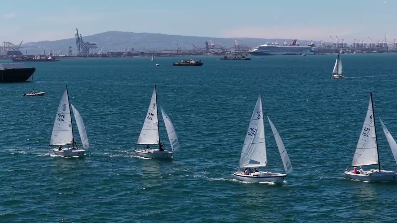 ⁣2026 Cal 20 Class Champs   Day 3   Race 5   Bronze downwind