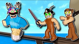 I RAIDED a TOXIC Pirate clan! (Roblox Survival Game)