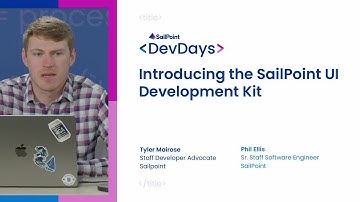 Introducing the SailPoint UI Development Kit