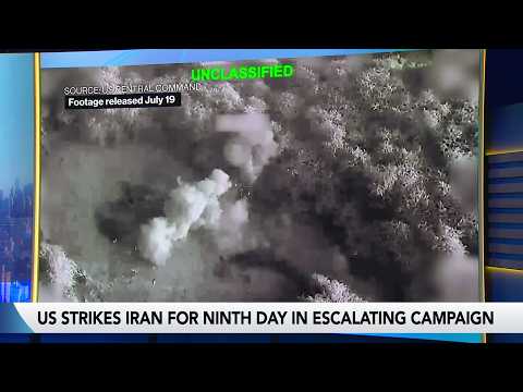 US Strikes Iran for Ninth Day With Hormuz Near Standstill