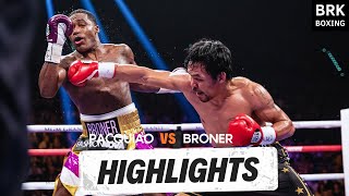 Manny Pacquiao vs Adrien Broner Full Fight Highlights | Boxing Fight, HD