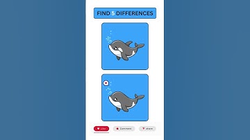 Easy but Tricky! Can You Find 5 Differences? | Spot the Difference #shorts