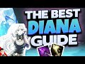Dominate with DIANA!! - Learn how to play Diana - Diana Build, Runes, Abilities and Combos!