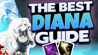 Dominate with DIANA!! - Learn how to play Diana - Diana Build, Runes, Abilities and Combos!