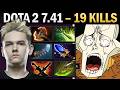 Juggernaut with 19 Kills and 1000 GPM - Dota 7.41