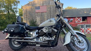 2003 Yamaha V-Star 650 Classic full LED upgrade fix hyper flashing