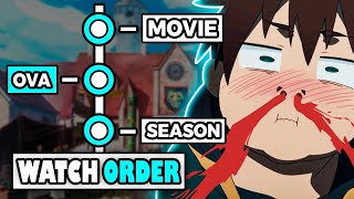 How To Watch KonoSuba in The Right Order! [UPDATE]