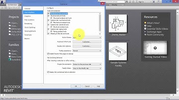 Module 2: Unit 1: Revit Architecture: The Launch Screen