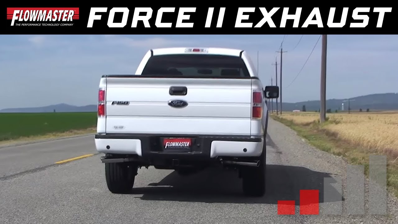 throttlestop açılmıyor 2009-14 Ford F-150 All V8 engines - Flowmaster Force II Cat-back Exhaust System 817478