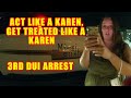 Bodycam DUI Arrest - Woman Gets Arrested for 3rd DUI After Giving False Name