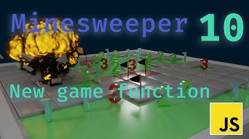 JS. Minesweeper Game. New game function