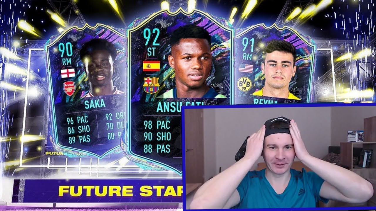 10 FUTURE STARS в паках / ФИФА 21