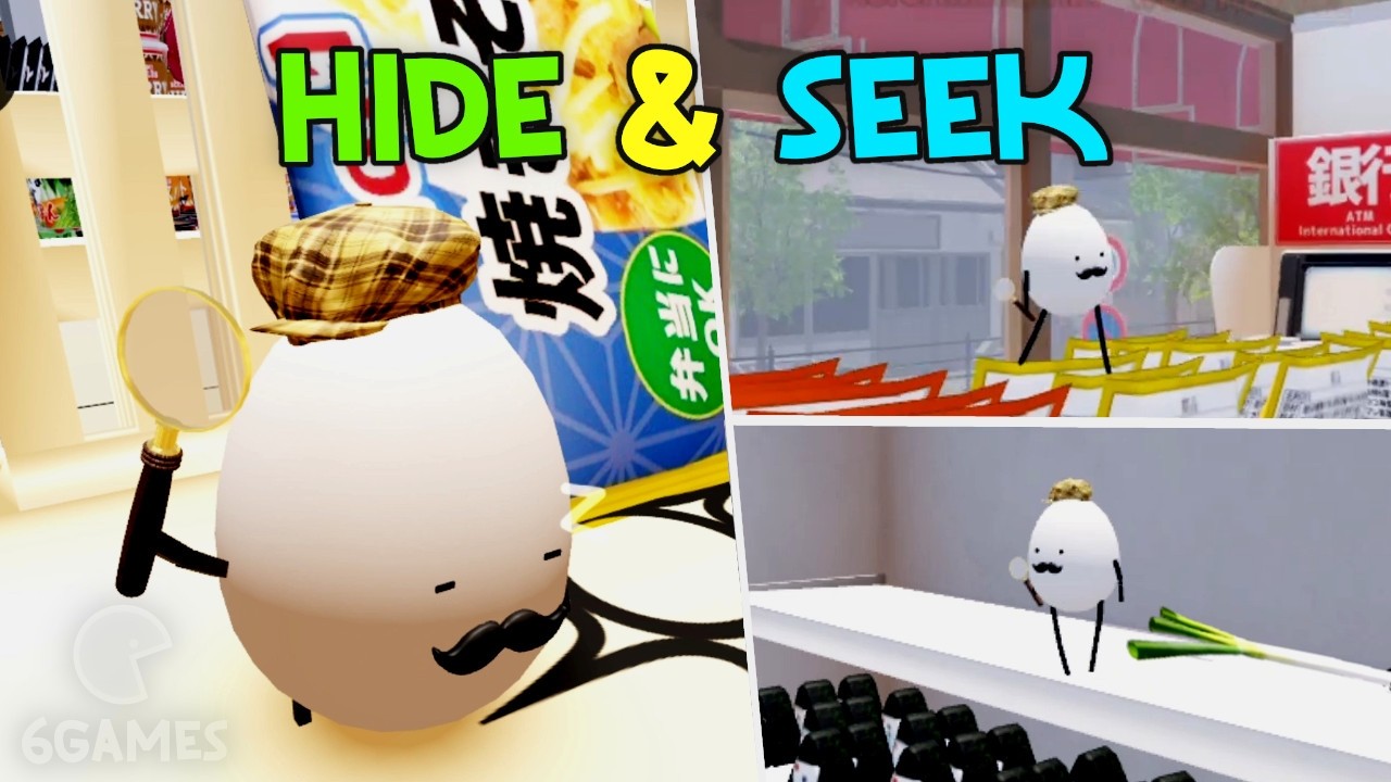Hide and Seek: DETECTIVE EGG as Seeker - Secret Staycation [Roblox]