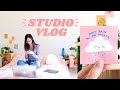 ☀ STUDIO VLOG 18 ☀ Skinny Shaming, Making Stickers, Speaking Only Chinese, and more!