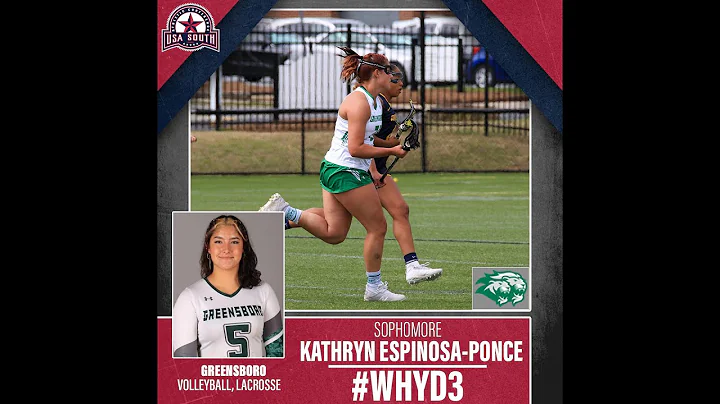 #WhyD3Wednesday: Kathryn Espinosa-Ponce (Greensboro)