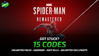 MARVEL’S SPIDER-MAN REMASTERED Cheats: Add XP, Godmode, Easy Kills, ... | Trainer by PLITCH