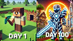 Surviving Hardcore Minecraft for 100 Days