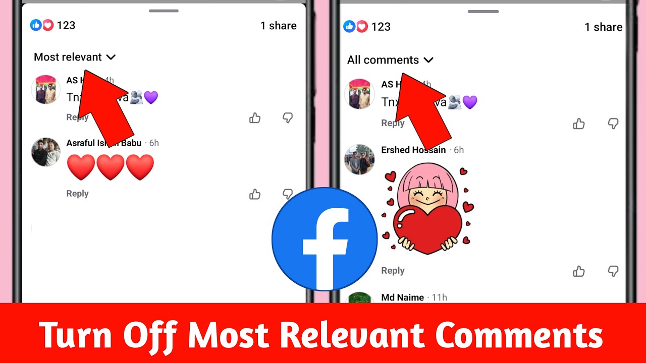 How to Turn Off Most Relevant Comments On Facebook || Remove Facebook ...