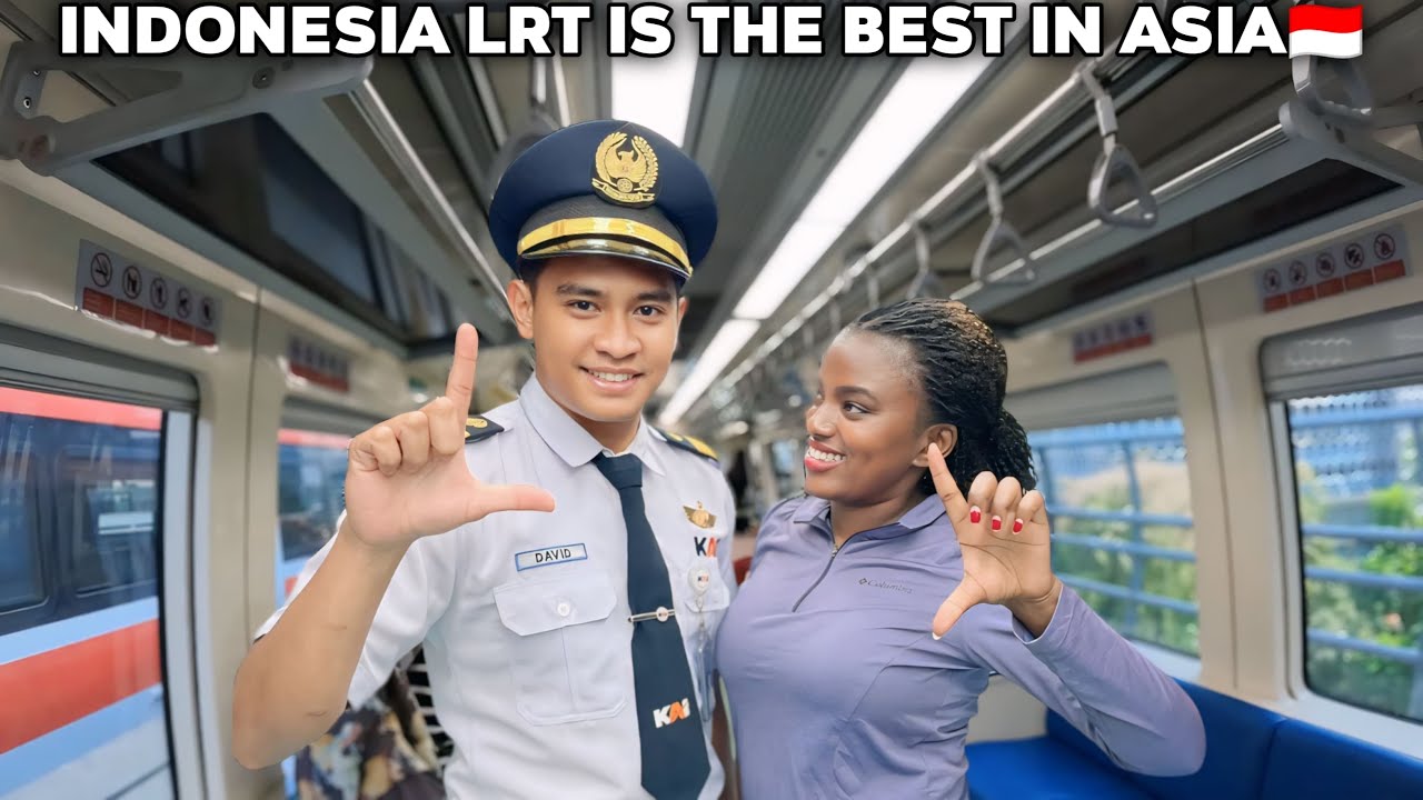 Indonesia’s driverless LRT shocked me🇮🇩