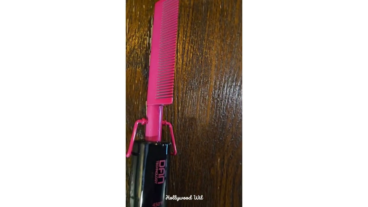 Transform Your Hair in Minutes! 🔥 DAN Technology Hot Comb Review & Demo🚀