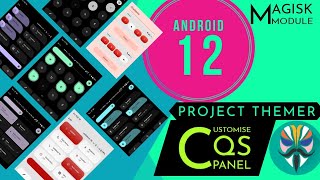 KUSTOMISASI QS PANEL | ANDROID 12 •MAGISK MODULE