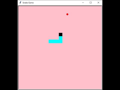 Python Turtle Graphics Snake Game Part 4 - YouTube