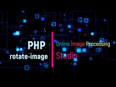 how to rotate image in php