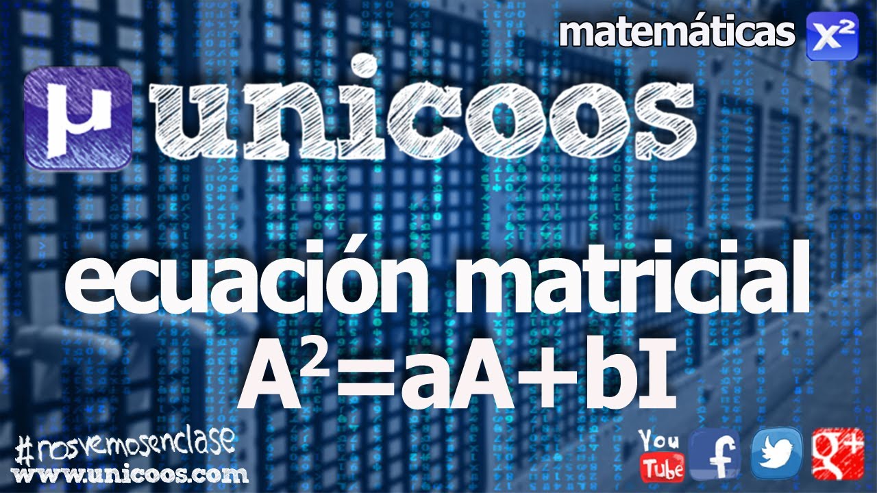 Ecuacion matricial 01 BACHILLERATO selectividad
