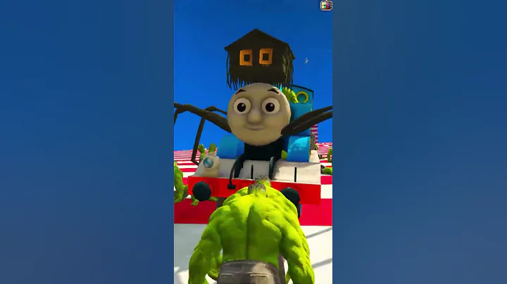 Choo-Choo Charles - Thomas the Tank Engine VS Hulk Army - #shorts