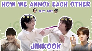 [ JinKook / KookJin ] How We Annoy Each Other / Jin